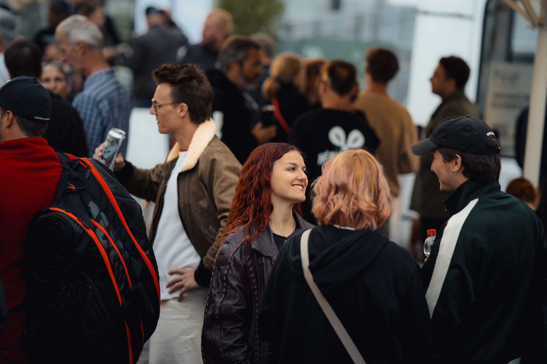Guests networking at Heavy Padel Truants 2026