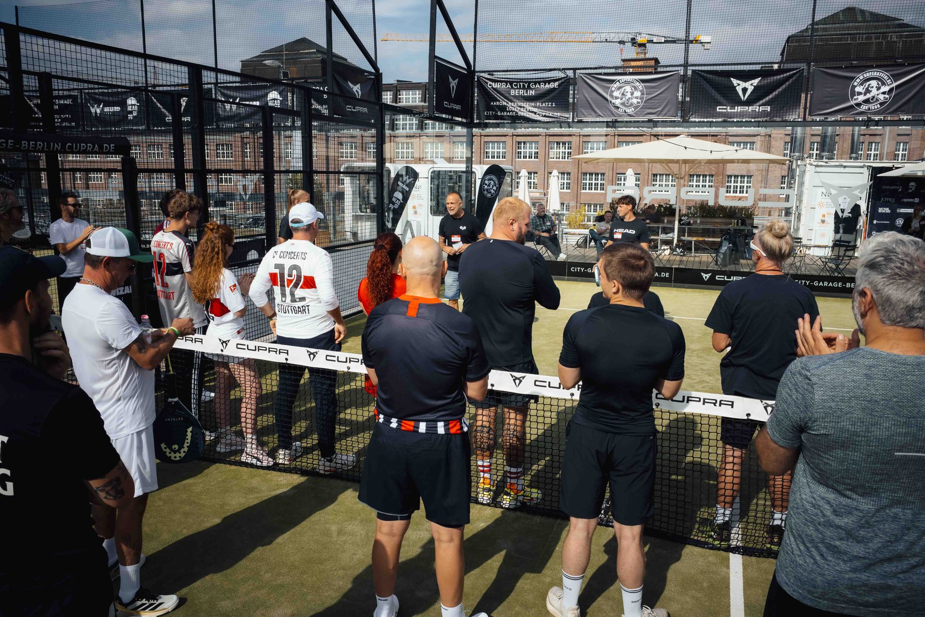 The Heavy Padel Truants 2026 crowd watching the matches